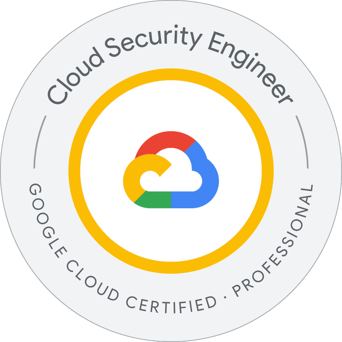 Professional Cloud Security Engineer Certification logo