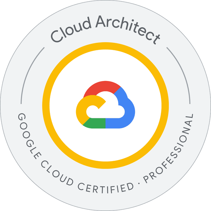 Professional Cloud Architect Certification logo