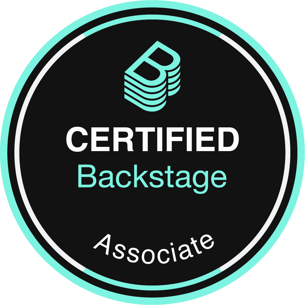 CBA: Certified Backstage Associate logo